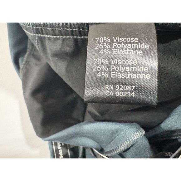 Saks Fifth Avenue Jogger Pants Mens Blue Stretch Sweatpants Lounge Sz XL NWT - Picture 9 of 12